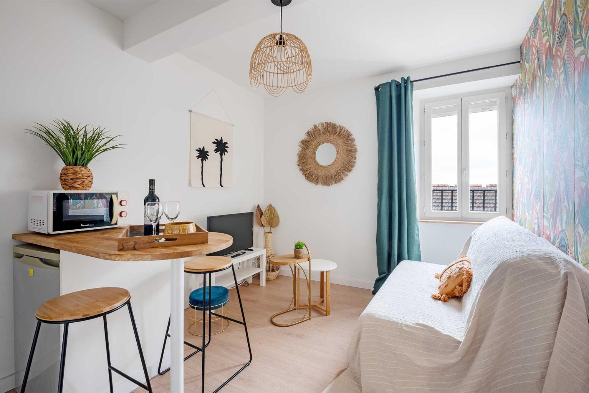 Le Tropical : T2 Renove Ambiance Cosy Et Coloree * Mazamet